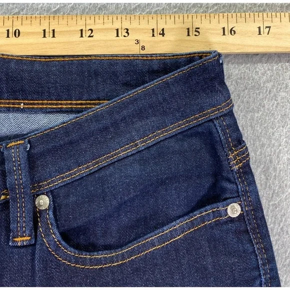 DU/ER L2X Slim Fit Jean Men's 31x30 Dark Wash Blue Stretch Performance Denim - Picture 7 of 13